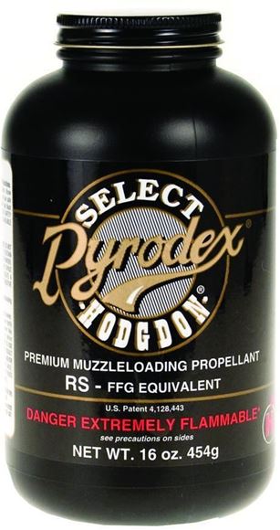 Picture of Hodgdon SELECT Pyrodex Select Muzzleloading Rifle & Shotgun Powder, 1 Lb