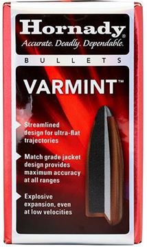 Picture of Hornady 2229 Traditional Varmint Bullets 22 Cal .224 45 Gr Hp/Bee