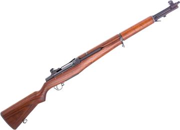 Picture of Used Springfield M1 Garand Semi-Auto Rifle, 308 Win, 24" Barrel, Parkerized, Beech Stock, 1941 Springfield Mfg, 2 Enbloc Clips, Very Good Condition