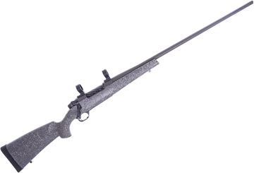 Picture of Used Weatherby Mark V Hunter Bolt-Action 300 Win Mag, 26" Barrel, Grey Cerakote, Speckled Grey Synthetic Stock, Talley 30mm Rings, Bolt Knob Scuffed, Otherwise Very Good Condition