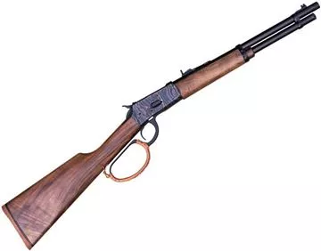 Picture of Canuck Wrangler Boss Lever Action Rifle - 357 Mag, 16.5", 1/2-28 Threaded, Case Hardened Steel Receiver With Picatinny rail, Matte Oiled Walnut stock , Fibre Front sight, 8+1rds