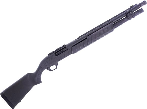 Picture of Used Remington M887 Nitromag Tactical Pump-Action 12ga, 3.5" Chamber, 18.5" Barrel, Rem Choke (Breacher), Supercell Recoil Pad, Very Good Condition