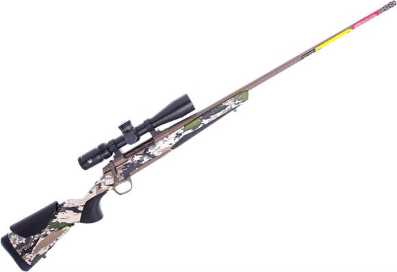 Picture of Browning X-Bolt 2 Speed Bolt Action Rifle - 300 Win Mag, 26", With Vortex Viper HD 3-15x44mm Riflescope, Ovix Camo Vari-Tech Composite Stock, Smoked Bronze Cerakote Finish, Adjustable Trigger