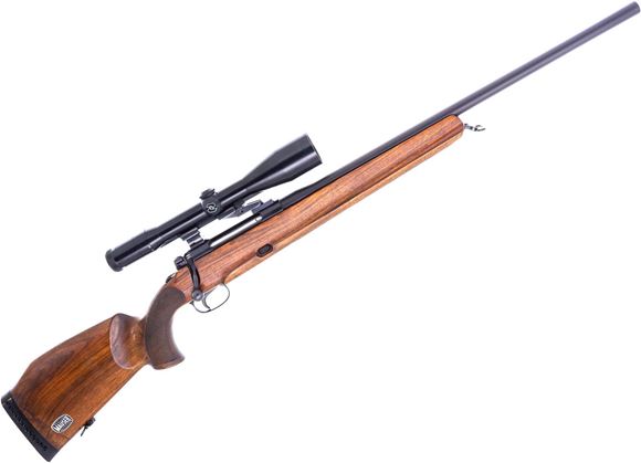 Picture of Used Mauser Model 77 Bolt-Action 308 Win, 25" Heavy Barrel, With Zeiss Diavari-Z 2.5-10x52mm Scope, Set Trigger, One Mag, Excellent Condition