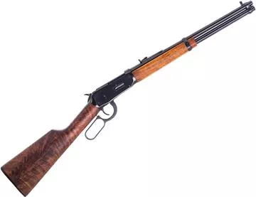 Picture of Used Winchester 94AE Lever-Action Rifle, 44 Rem Mag, 16" Barrel, Blued, Wood Stock, 1990 U.S.R.A.Co Mfg, Saddle Ring, Original Box, Stock and Handguard Not Matching, Otherwise Very Good Condition