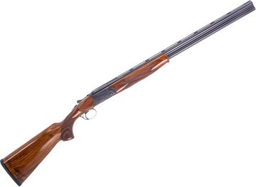 Picture of Used Rizzini BR110 Field Over-Under Shotgun, 20Ga, 3", 26-1/4" Barrel, Blued, Wood Stock, Vent Rib, Schnabel Forend, Choke Set (F, IM, M, IC, Cyl) Original Box, Excellent Condition