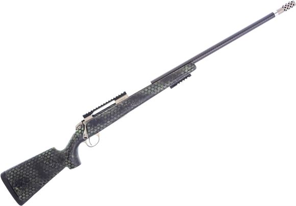 Picture of Used Fierce Rage Bolt-Action Rifle, 300 PRC, 24" IBI Carbon Fiber Barrel, Wildcat Riflestock, Titanium Receiver, Murphy Precision 10 MOA Scope Rail, Muzzle Brake, 1 Magazine, Very Good Condition