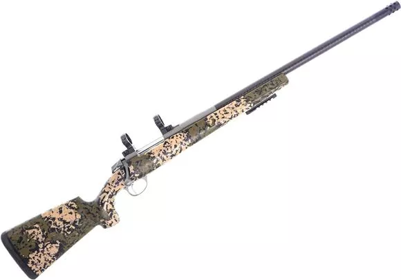 Picture of Used Custom Sako 85 Bolt-Action Rifle, 308 Win, 22.4" Carbon Fiber Benchmark Barrel, Wildcat Riflestock, 30mm Optilock Rings, Muzzle Brake, 1 Magazine, Very Good Condition